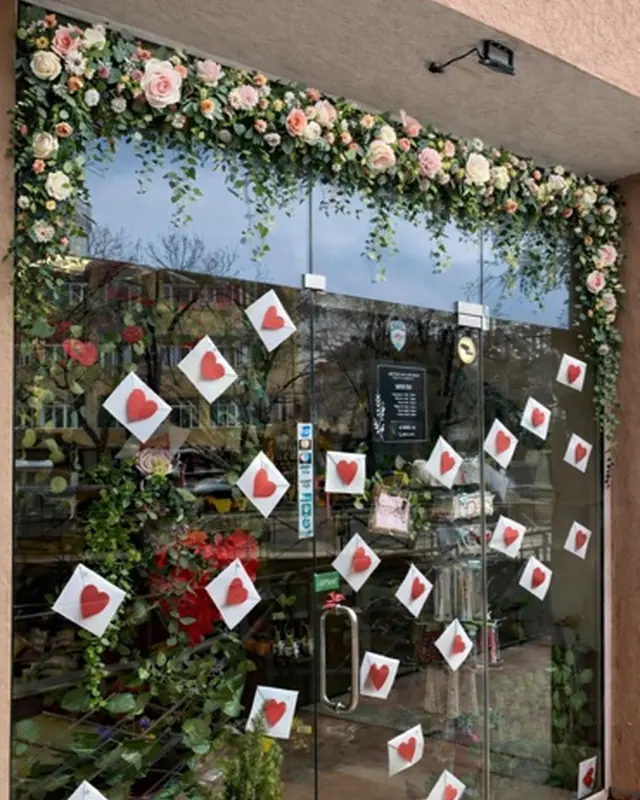 Витрина за Свети Валентин
